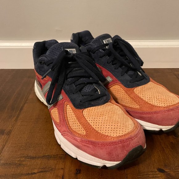 New Balance 990V4 Copper Rose Pigment M990CP4 Made in USA Shoes - Men's 11.5D - Picture 3 of 8